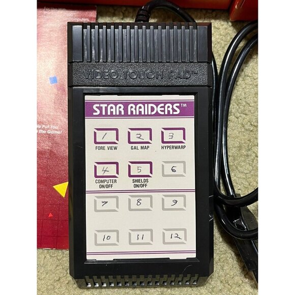 Atari 2600 Star Raiders 1982 + Touch Pad CX2660-1 Vintage Complete Game System!! - Picture 3 of 6